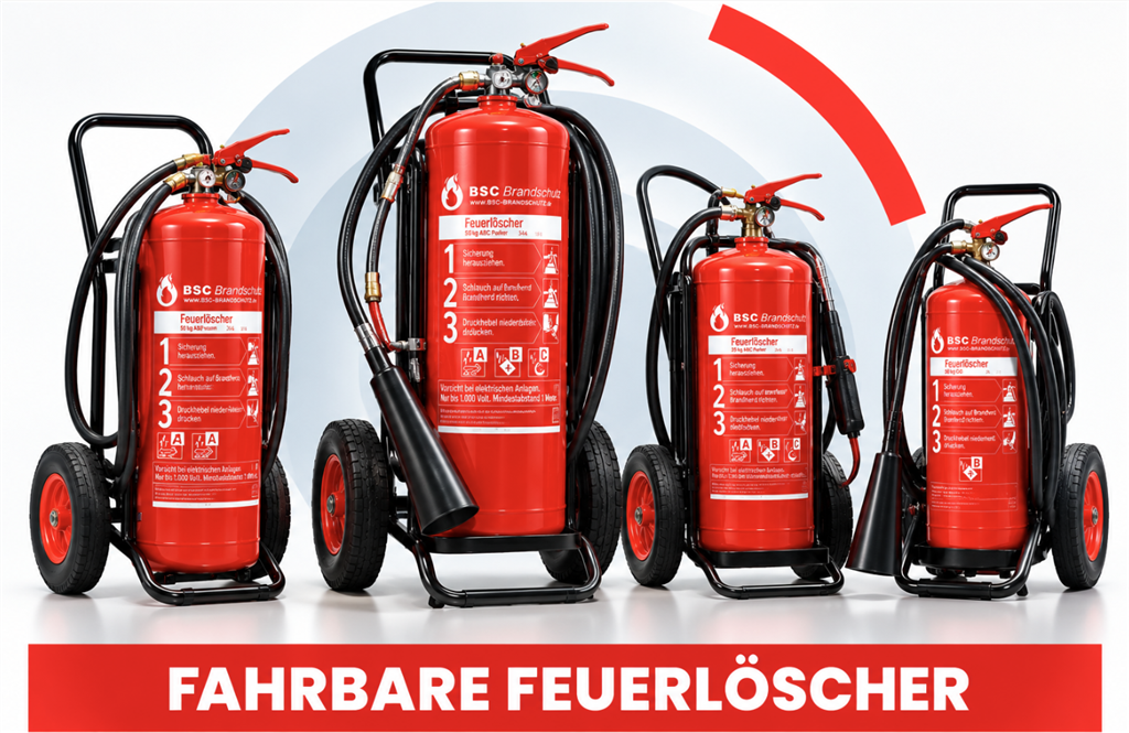 Fahrbare -  Feuerlöscher