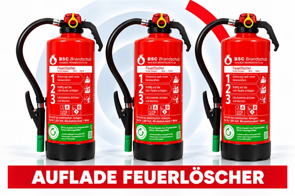 Auflade - Feuerlöscher